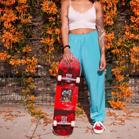 Impala Blossom skateboard Poppy