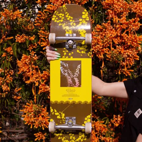 Impala Blossom skateboard Wattle