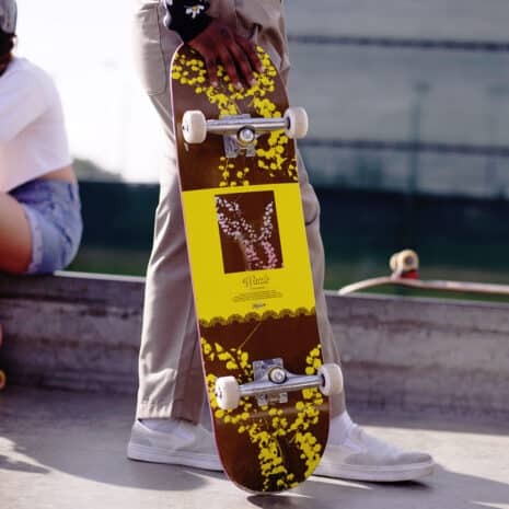 Impala Blossom skateboard Wattle