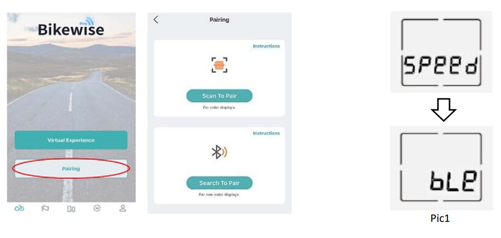 Bikewise App Pairing